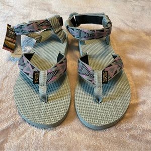 Teva original size 6 flip flop